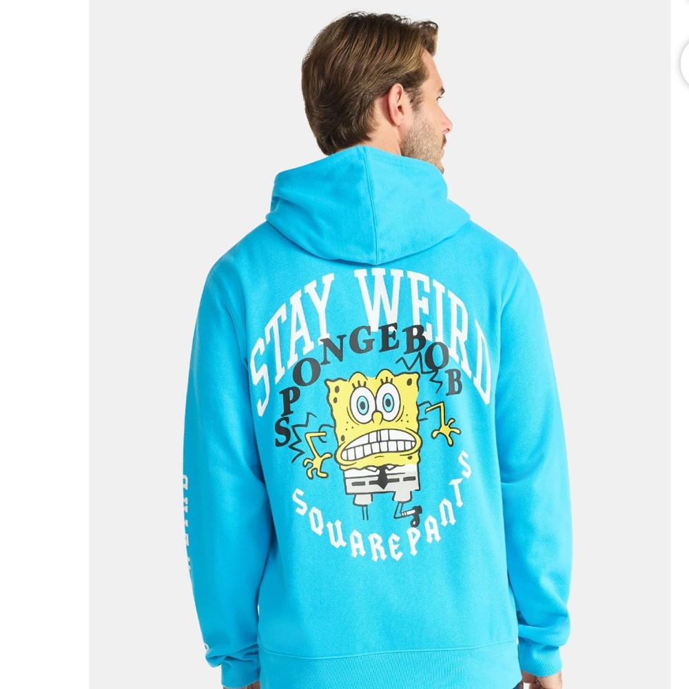 SpongeBob SquarePants Embroidery Graphic Hoodie 3XL